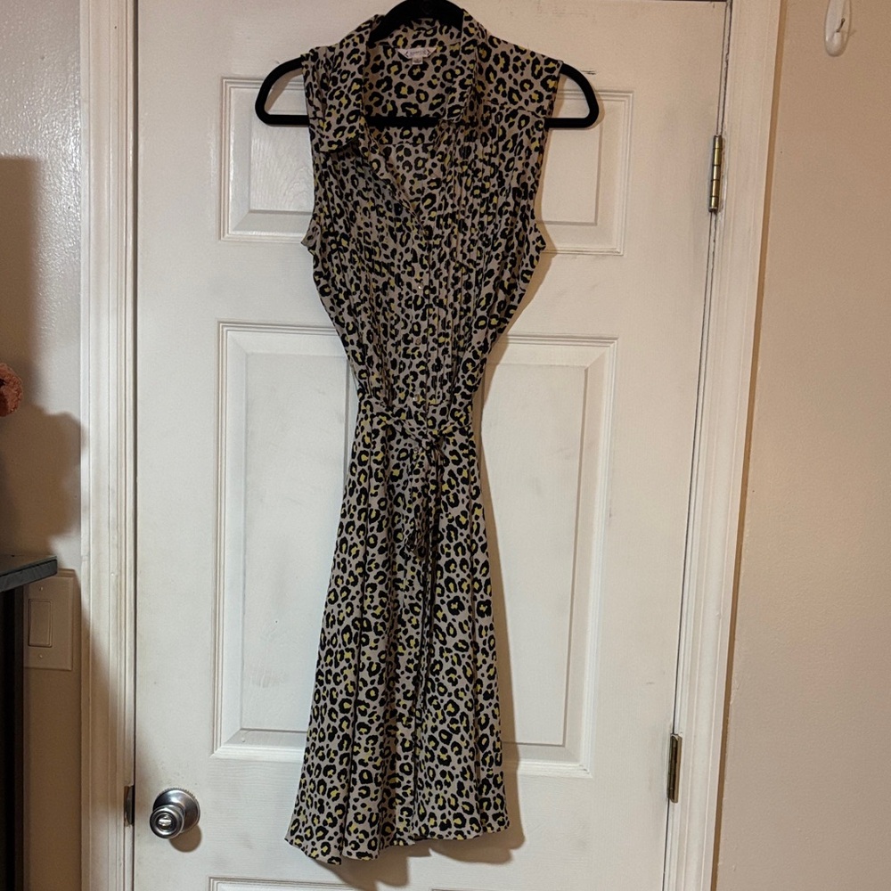 Nanette Leopard Print Dress